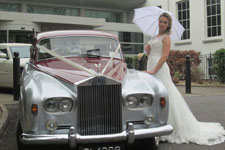 luxury wedding car